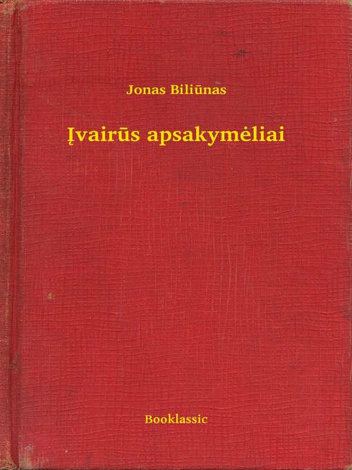 Cover image for Įvairūs apsakymėliai
